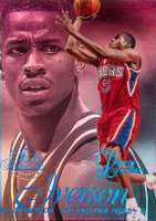 1996 Flair Showcase Legacy Collection #3 Allen Iverson Row 2 Basketball Card