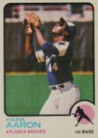 1973 Topps #100 Hank Aaron Baseball Card