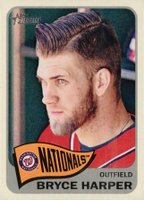 2014 Topps Heritage  #400 Bryce Harper Baseball Card