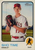 2022 Topps Heritage #150 Shohei Ohtani Nickname Baseball Card