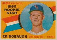 1960 Topps #131 Ed Hobaugh Rookie Star Baseball Card