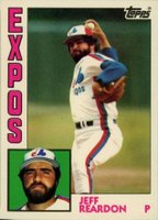 1984 Topps Tiffany #595 Jeff Reardon Baseball Card