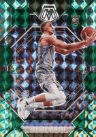 2022 Panini Mosaic #227 Keegan Murray Fusion Green Choice Basketball Card