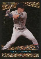 2021 Topps Update Black Gold #BG15 Alex Bregman Black Baseball Card