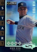 1998 Collector's Choice StarQuest Series 2 #SQ6 Derek Jeter Home Run Baseball Card