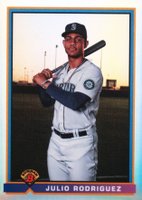 2021 Bowman Chrome 1991 Bowman #JR Julio Rodriguez Baseball Card