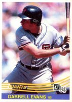 1984 Donruss #431 Darrell Evans Baseball Card