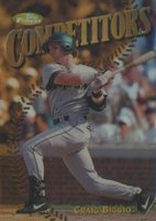 1997 Finest #327 Craig Biggio Refractor Baseball Card