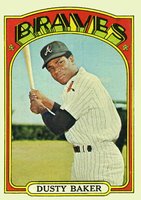 1972 Topps #764 Dusty Baker Baseball Card