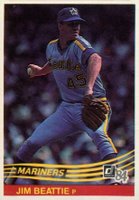 1984 Donruss #191 Jim Beattie Baseball Card