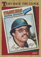 1987 Topps #312 Reggie Jackson Turn Back the Clock Baseball Card