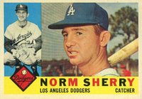 1960 Topps #529 Norm Sherry Baseball Card