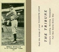 1916 Altoona Tribune #50 Mike Doolan Baseball Card