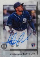 2019 Topps Tribute Autographs #TA-FTJ Fernando Tatis Jr. Baseball Card
