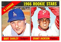 1966 Topps #591 N.L. Rookies Short Print Baseball Card