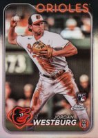 2024 Topps Chrome #277 Jordan Westburg Refractor Baseball Card