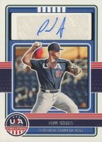 2023 Panini Stars & Stripes USA Collegiate National Team Signatures Materials #CNTSPS Paul Skenes Baseball Card