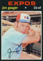 1971 Topps #284 Jim Gosger Baseball Card