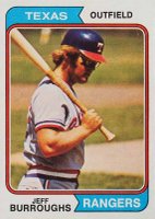 1974 Topps #223 Jeff Burroughs Baseball Card