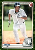 2020 Bowman Paper Prospects #BP122 Riley Greene Camo Baseball Card
