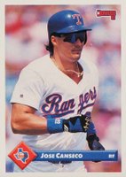 1993 Donruss #159 Jose Canseco Baseball Card