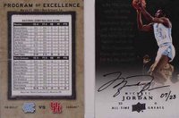 2013 Upper Deck All-Time Greats Program of Excellence #PEJO Michael Jordan Basketball Card