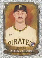 2024 Topps Allen & Ginter #282 Paul Skenes Foil Filigree Baseball Card