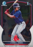 2023 Bowman Chrome Prospects #BCP118 Lyonell James Baseball Card