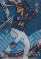 2016 Topps High Tek Autographs #HT-BH Bryce Harper Sky Rainbow Baseball Card
