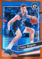 2023 Panini Donruss Optic #109 Franz Wagner Hyper Orange Basketball Card