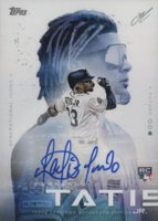 2019 Topps X Lindor Generational Icons Autograph #19A-A Fernando Tatis Jr. Baseball Card