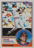1983 Topps #640 Andre Thornton Baseball Card