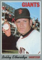 1970 Topps #107 Bobby Etheridge Baseball Card