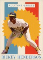 2024 Topps Throwback Thursday #54 Rickey Henderson Baseball Card