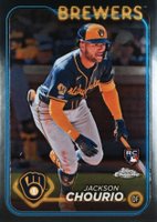 2024 Topps Chrome #161 Jackson Chourio Baseball Card
