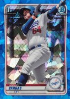 2020 Bowman Chrome Sapphire Edition #BCP131 Miguel Vargas Baseball Card