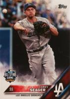 2016 Topps Update #US167 Corey Seager Throwing Baseball Card