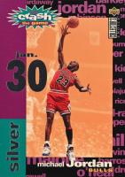 1995 Collector's Choice Crash the Game Scoring #C1 Michael Jordan Jan.30-Silver Basketball Card