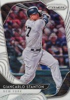 2020 Panini Prizm #164 Giancarlo Stanton White Wave Prizm Baseball Card