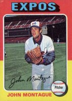 1975 Topps Mini #405 John Montague Baseball Card