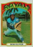 1972 Topps #57 Bob Oliver Baseball Card