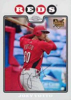 2008 Topps Chrome #196 Joey Votto Refractor Baseball Card