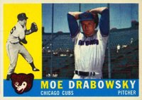 1960 Topps #349 Moe Drabowsky Baseball Card