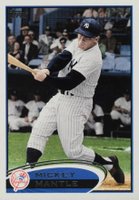 2012 Topps #7 Mickey Mantle Correct Baseball Card
