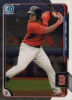 2015 Bowman Prospects #BCP34 Rafael Devers Chrome Baseball Card