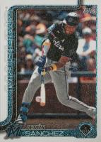 2025 Topps #157 Jesus Sanchez Canvas Baseball Card