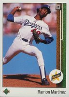 1989 Upper Deck #18 Ramon Martinez Star Rookie Baseball Card