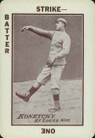 1913 National Game #24 Ed Konetchy Baseball Card