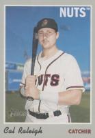 2019 Topps Heritage Minor League #62 Cal Raleigh Baseball Card