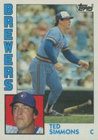 1984 Topps #630 Ted Simmons Baseball Card